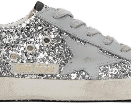 Men's SSENSE Exclusive White Super-Star Sneakers In Grey