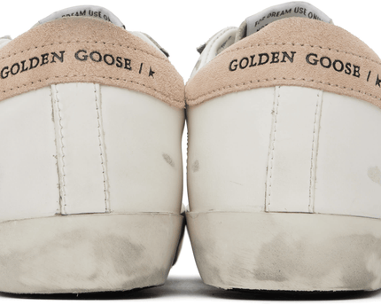 Men's SSENSE Exclusive White Super-Star Sneakers In Optic White Antique