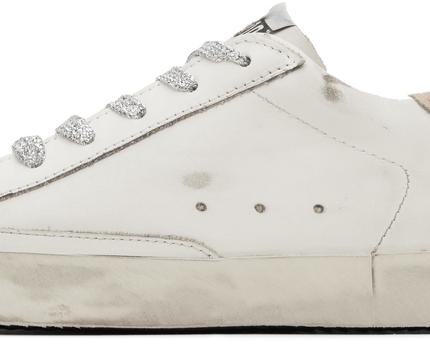 Men's SSENSE Exclusive White Super-Star Sneakers In Optic White Antique