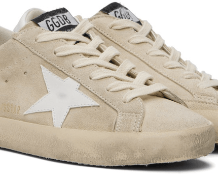 Men's SSENSE Exclusive White Super-Star Sneakers In Pearl White