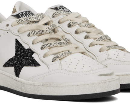 Men's SSENSE Exclusive White Super-Star Sneakers In WhiteBlackGoldIce