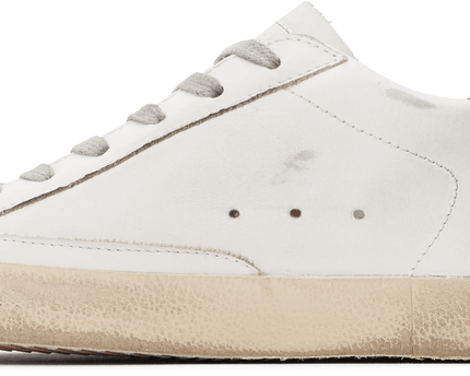 Men's SSENSE Exclusive White Super-Star Sneakers In White Brown