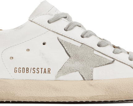 Men's SSENSE Exclusive White Super-Star Sneakers In White Brown