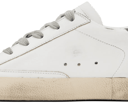 Men's SSENSE Exclusive White Super-Star Sneakers In White Dark Gray