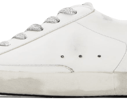 Men's SSENSE Exclusive White Super-Star Sneakers In White Pink Red Ice