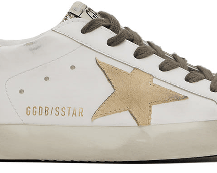 Men's SSENSE Exclusive White Super-Star Sneakers In Yellow Pink