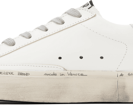 Men's SSENSE Exclusive White Super-Star Sneakers In White Silver