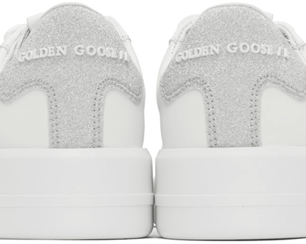 Men's SSENSE Exclusive White Super-Star Sneakers In White Silver