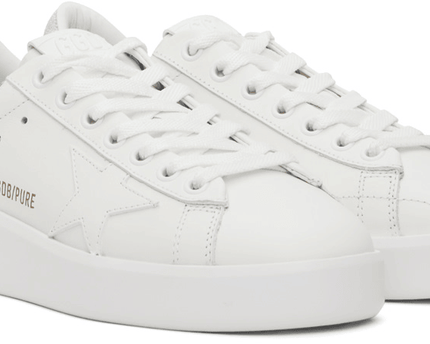 Men's SSENSE Exclusive White Super-Star Sneakers In White Silver