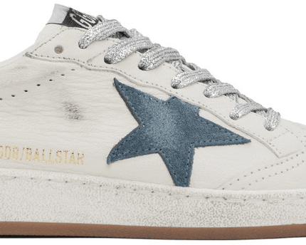 Men's SSENSE Exclusive White Super-Star Sneakers In White Smoke Blue