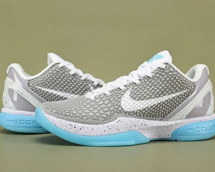 Men's Zoom Kobe 6 Grey Blue Shoes