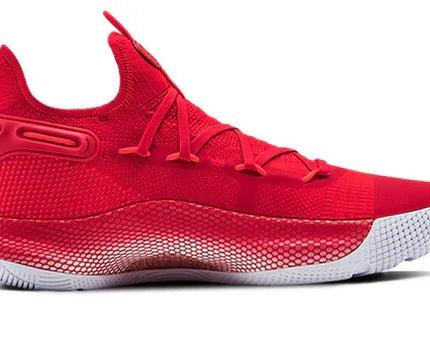 Men's Under Armour Curry 6 Team 'Red' Shoes
