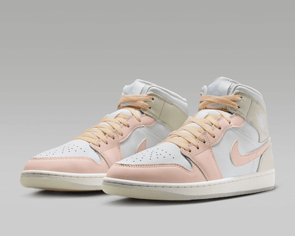 Men's Air Jordan 1 Mid SE White Shoes