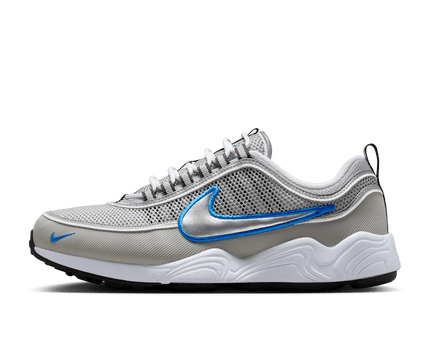 Men's Nike Air Zoom Spirion SP Metallic Silver and Signal Blue Shoes