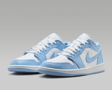 Men's Air Jordan 1 Low Blue Shoes