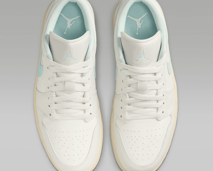 Men's Air Jordan 1 Low Sail Igloo Shoes