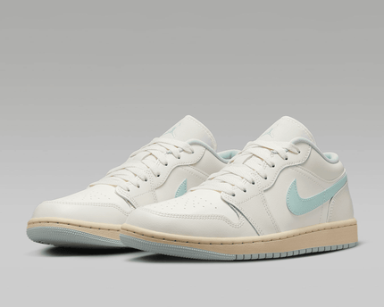 Men's Air Jordan 1 Low Sail Igloo Shoes
