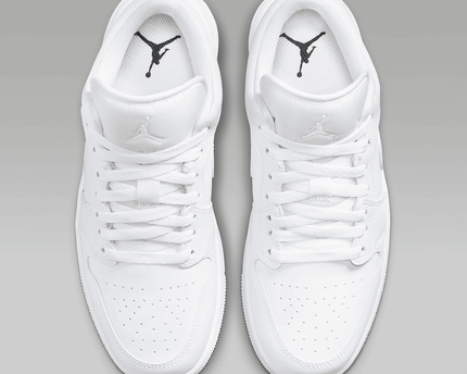 Men's Air Jordan 1 Low White Shoes