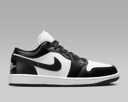 Men's Air Jordan 1 Low White Black Shoes