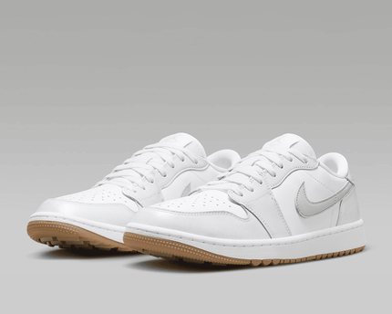 Men's Air Jordan 1 Low G White Shoes