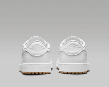 Men's Air Jordan 1 Low G White Shoes