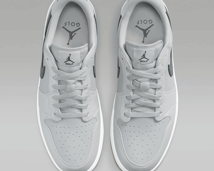 Men's Air Jordan 1 Low G Wolf Grey Shoes