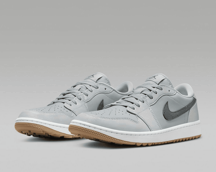 Men's Air Jordan 1 Low G Wolf Grey Shoes