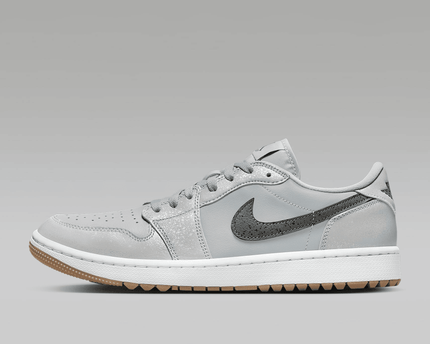Men's Air Jordan 1 Low G Wolf Grey Shoes