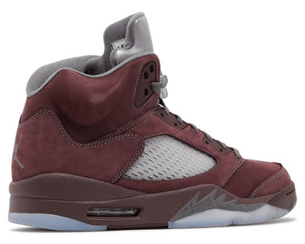 Men's Jordan 5 Retro Low Burgundy Shoes
