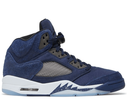 Men's Air Jordan 5 Retro Midnight Navy Shoes
