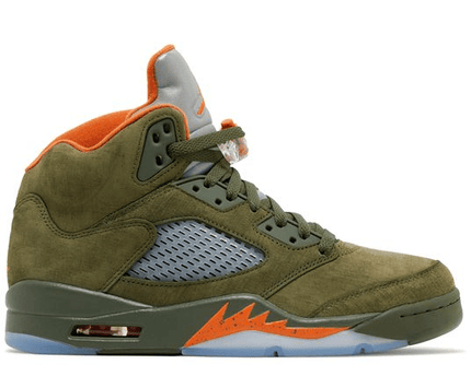 Men's Air Jordan 5 Retro Olive Shoes