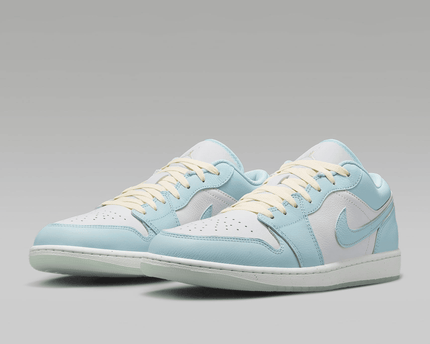 Men's Air Jordan 1 Low SE Glacier Blue Shoes