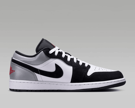 Men's Air Jordan 1 Low SE Matte Silver Shoes