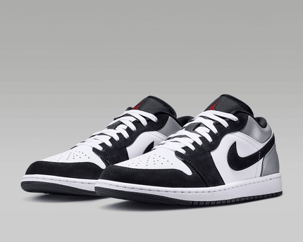 Men's Air Jordan 1 Low SE Matte Silver Shoes