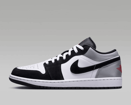Men's Air Jordan 1 Low SE Matte Silver Shoes