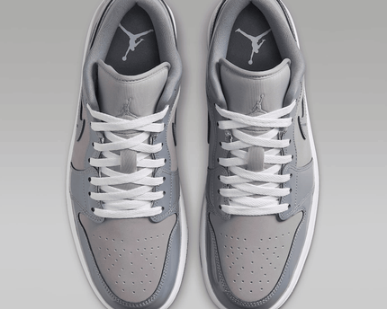 Men's Air Jordan 1 Low SE Medium Grey Shoes