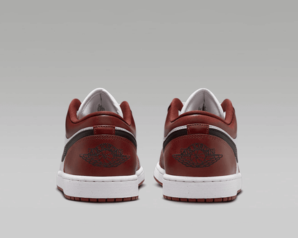 Men's Air Jordan 1 Low SE White Dark Pony Shoes