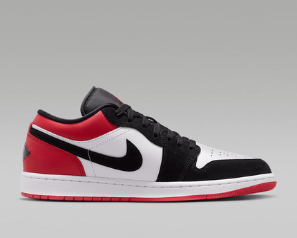 Men's Air Jordan 1 Low SE White Varsity Red Shoes