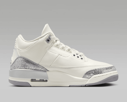 Men's Air Jordan 3 Retro 'Metallic Silver' Shoes