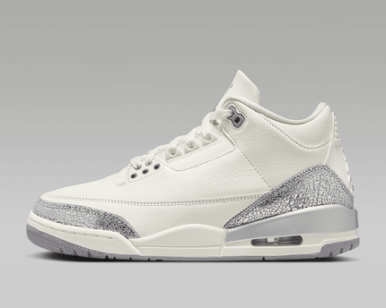 Men's Air Jordan 3 Retro 'Metallic Silver' Shoes