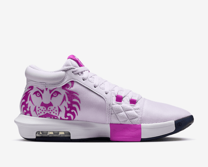 Men's Nike LeBron Witness 8 Barely Grape Shoes