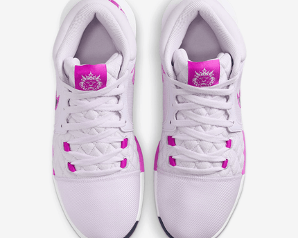 Men's Nike LeBron Witness 8 Barely Grape Shoes