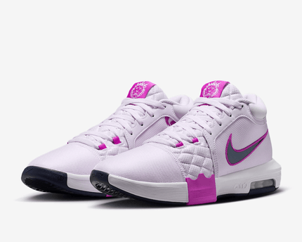 Men's Nike LeBron Witness 8 Barely Grape Shoes