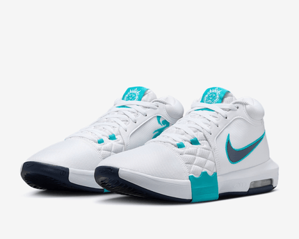 Men's Nike LeBron Witness 8 White Shoes