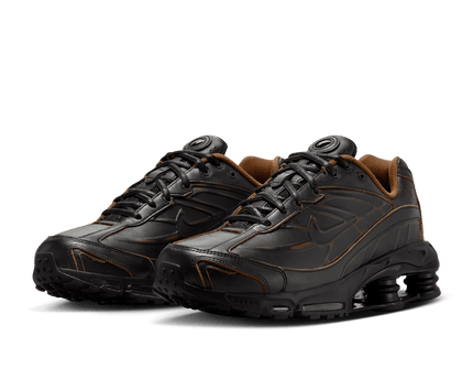 Men's Shox Ride 2 Black and Light British Tan Shoes