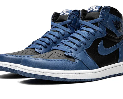 Men's Air Jordan 1 High Dark Marina Blue Shoes