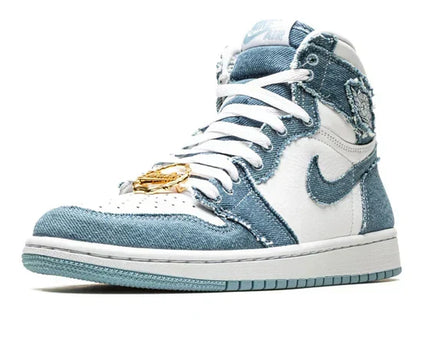 Men's Air Jordan 1 High Denim Shoes