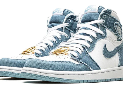 Men's Air Jordan 1 High Denim Shoes