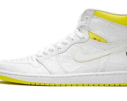 Men's Air Jordan 1 High First Class Flight White Shoes