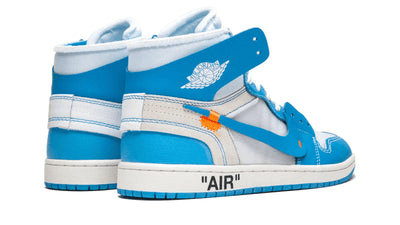 Men's Air Jordan 1 High Off-White - UNC Shoes